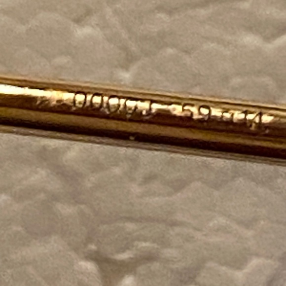 Christian Dior CD mirrored split gold aviator sunglasses 😎 with case Italy made - Picture 14 of 16